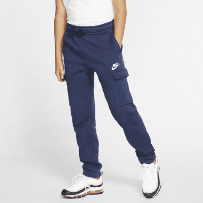 Navy blue nike sweats hotsell